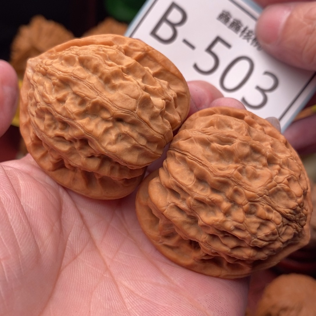 文玩核桃把件金牛42