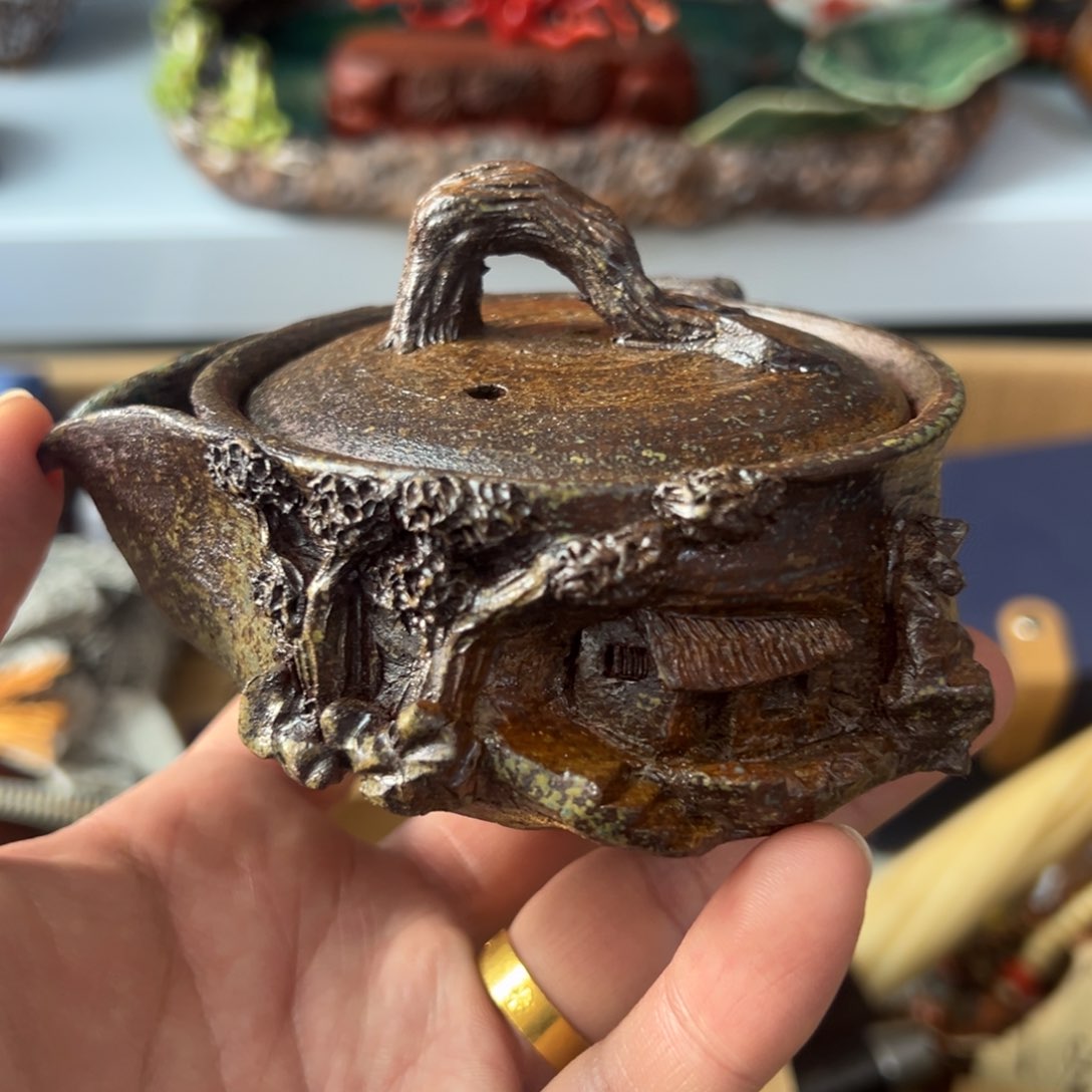 紫砂茶盘放漏场，全都漏