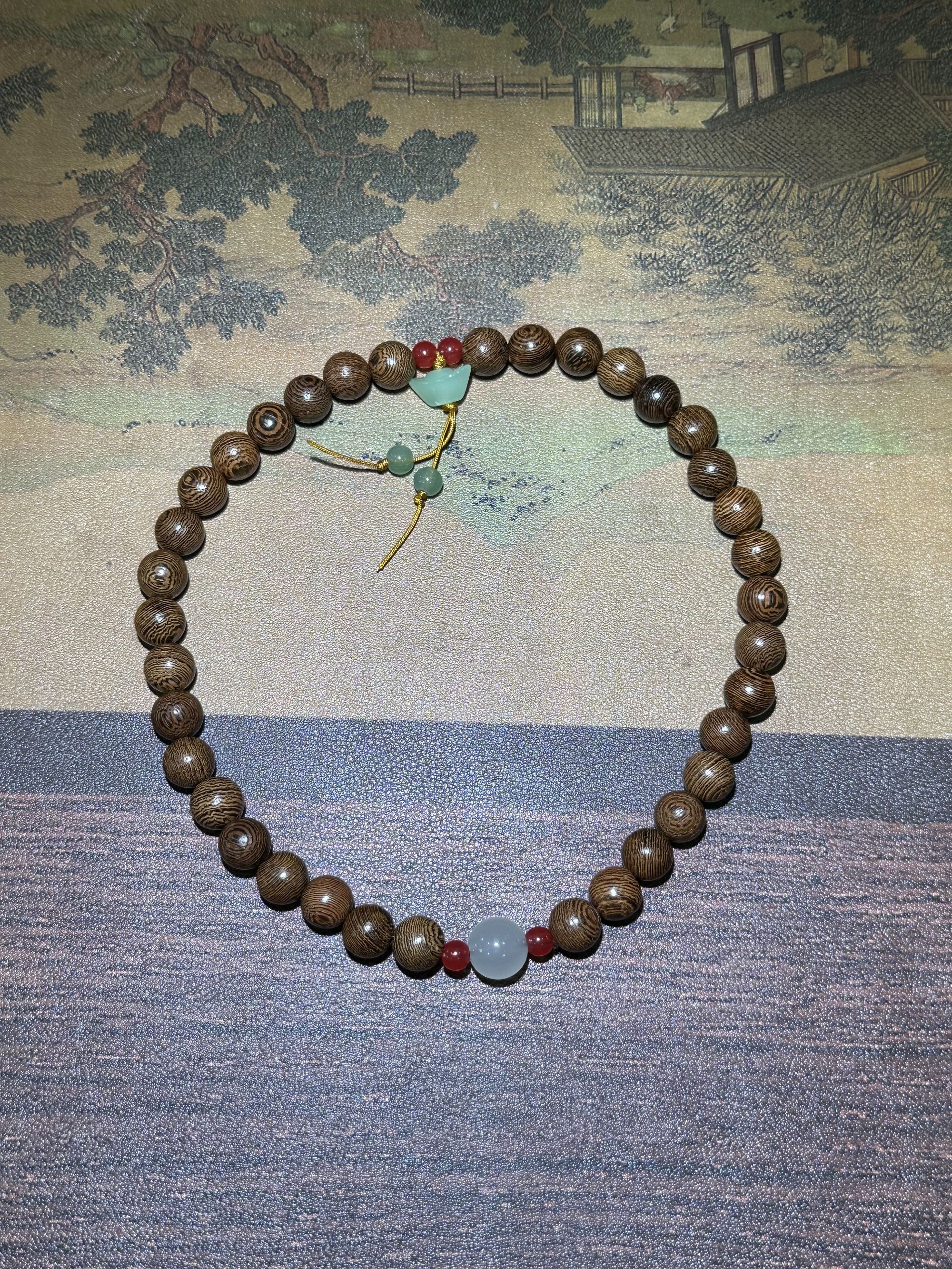 非金属木质手链 C373精品手串【无礼盒】