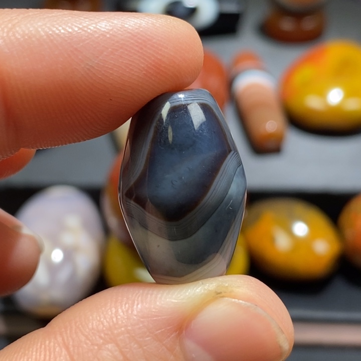 玛瑙/玉髓未镶嵌挂件