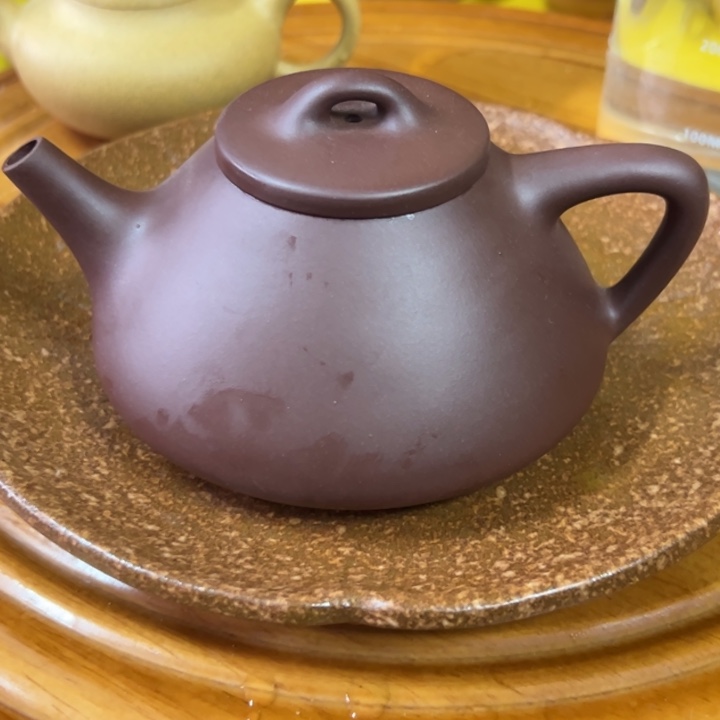 紫砂茶壶底槽青精工子冶200c