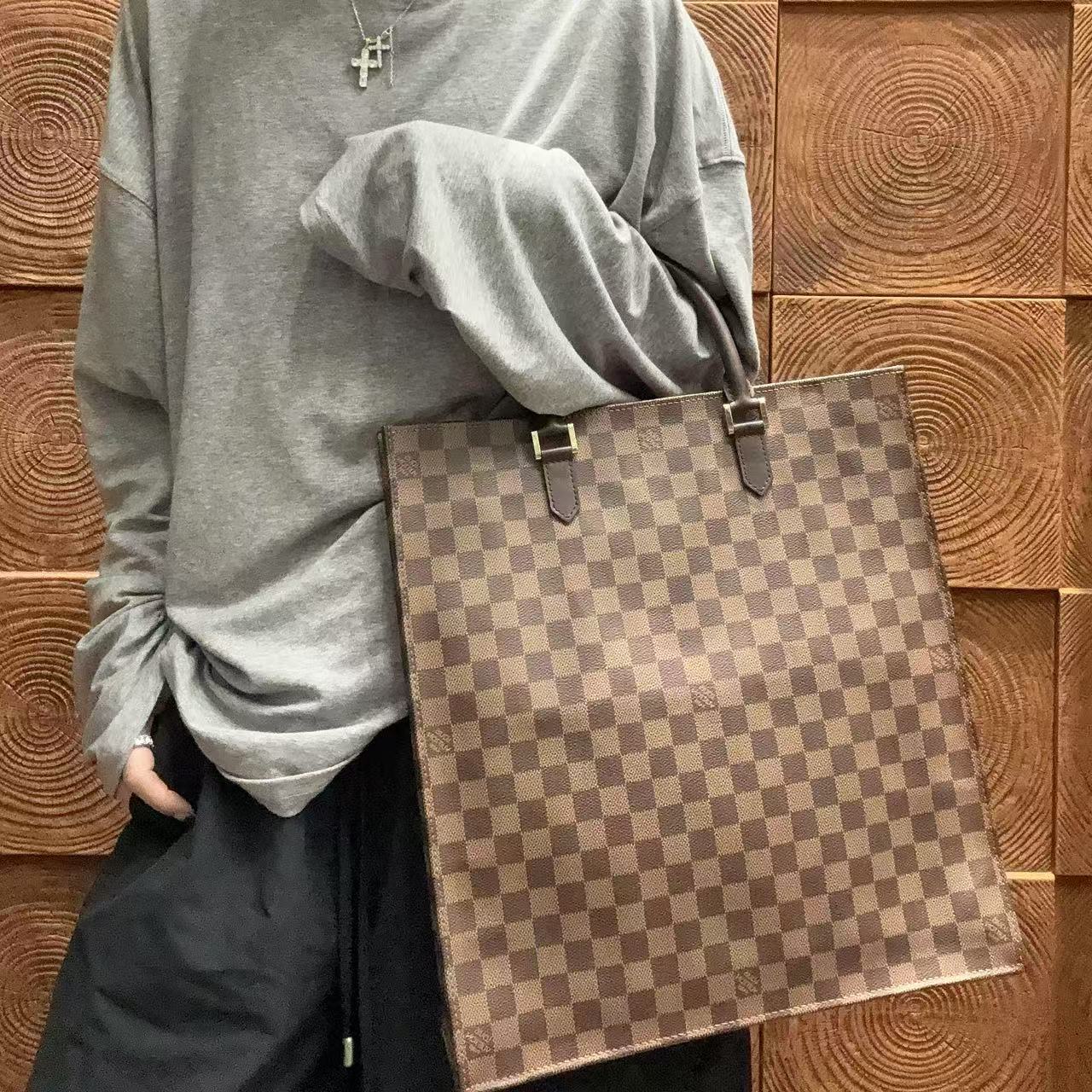 95新 LV 【蕾】97 0534 棋盘格琴谱包