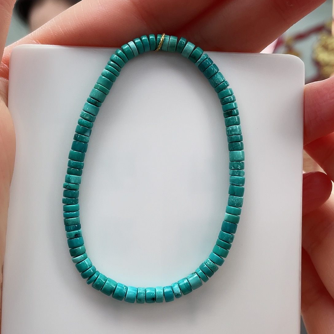 绿松石手串未镶嵌