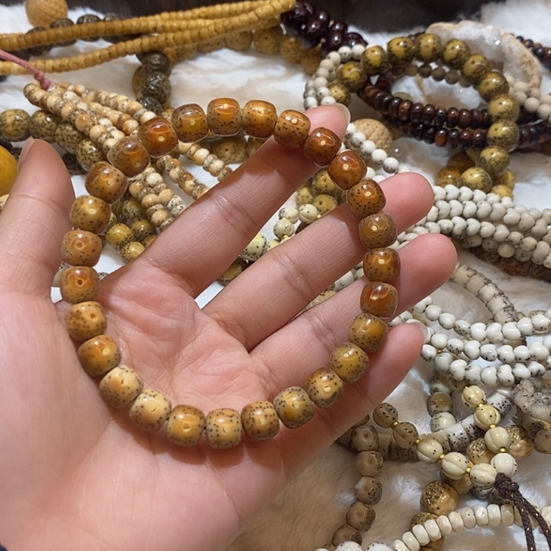 星月菩提吊坠海南料火烧云