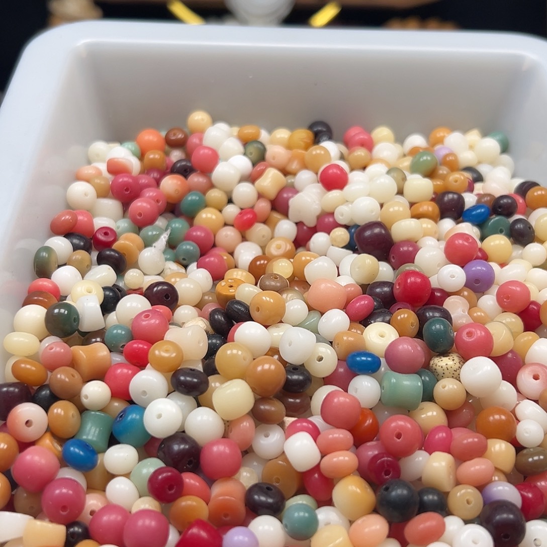 木***多菩提根/象牙果手串微瑕混