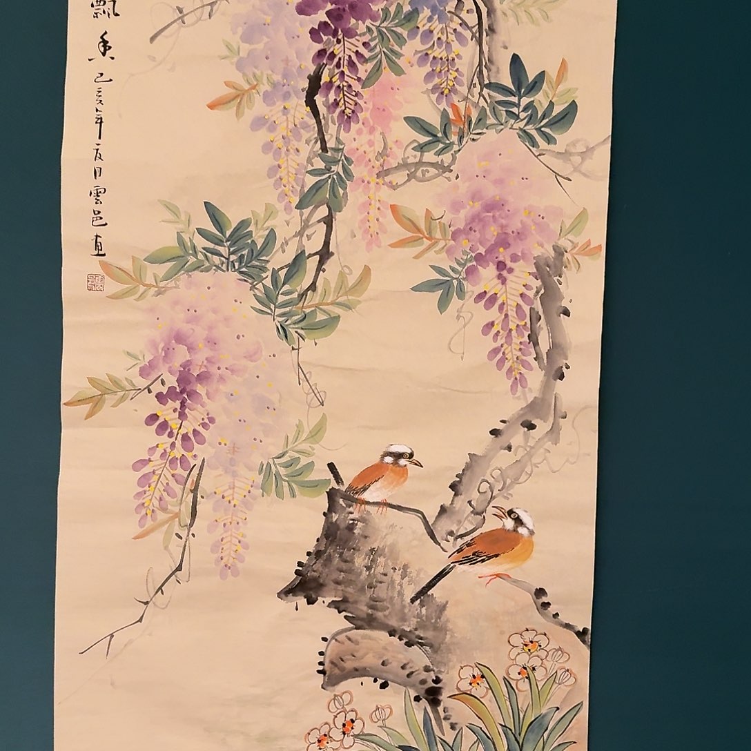 国画云老师作品画作
