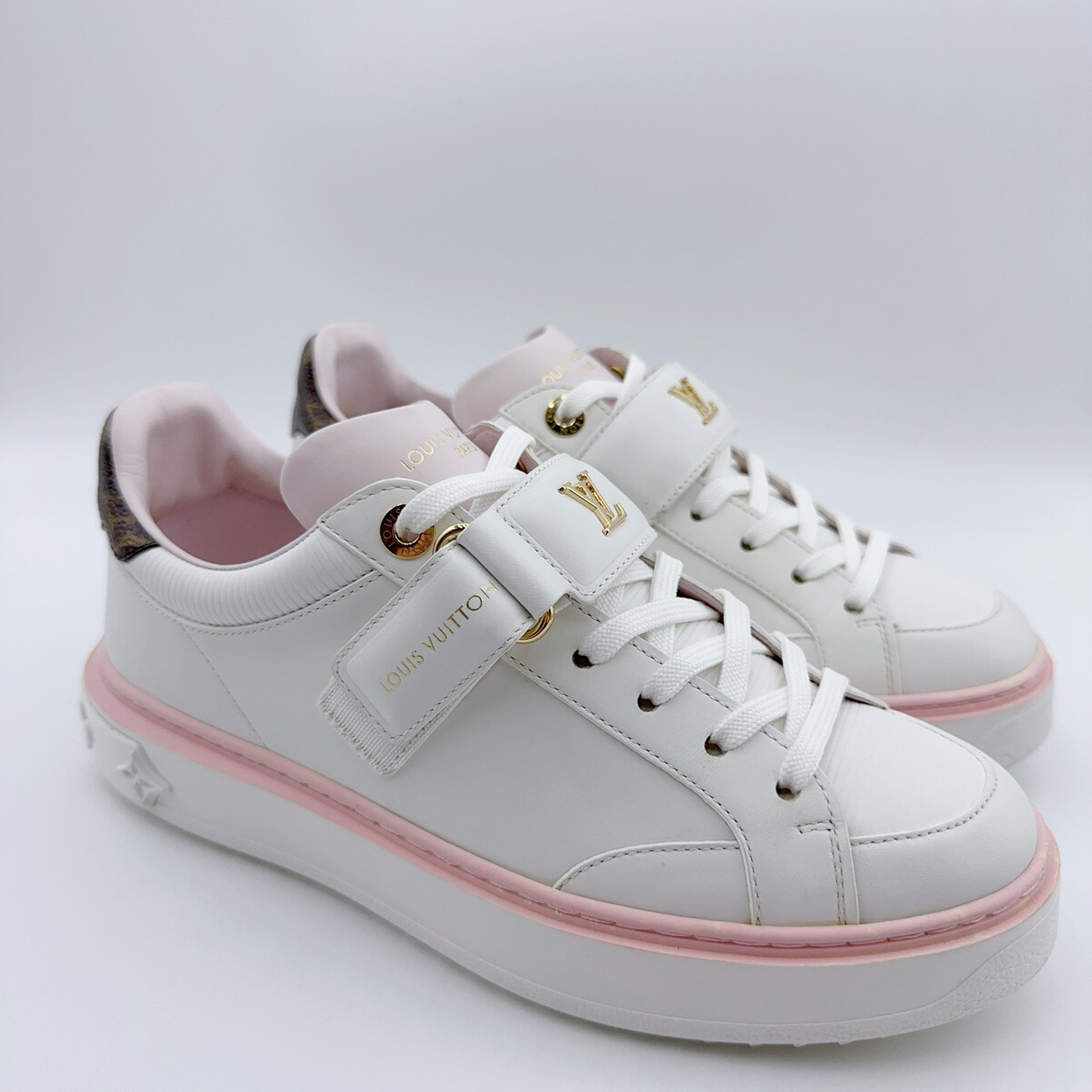 95新 LouisVuitton/路易威登 38码/大标魔术贴timeout/00995