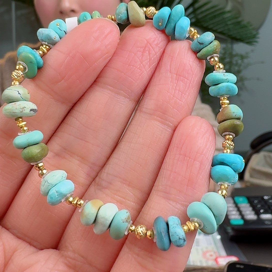 绿松石珠宝奇石未镶嵌