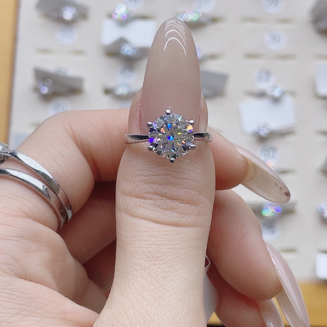 莫桑石非金属高定周家六爪3卡26