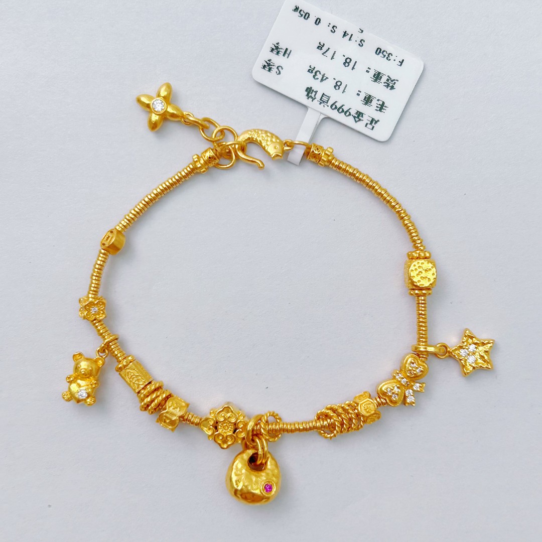 足金999 18.17g 长14.5cm 足金999投资金条攒黄金悦己送礼