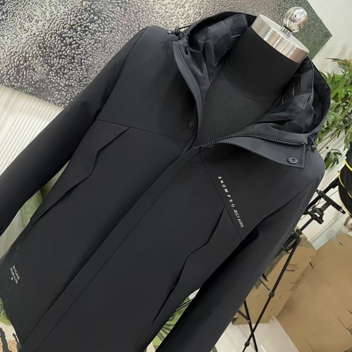 2026新款羽绒加兔毛内胆派克服   大码男装      卡码拍大