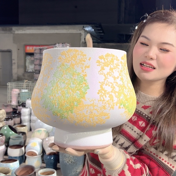 正品口22高25花盆