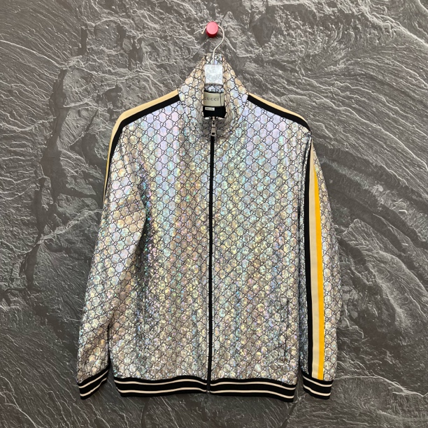古驰炫彩满印外套/S码/99新/0927