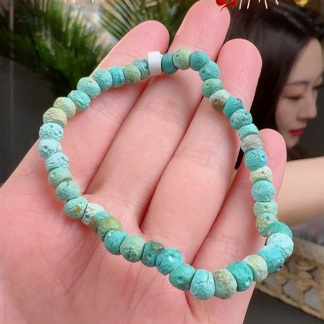 绿松石珠宝奇石未镶嵌