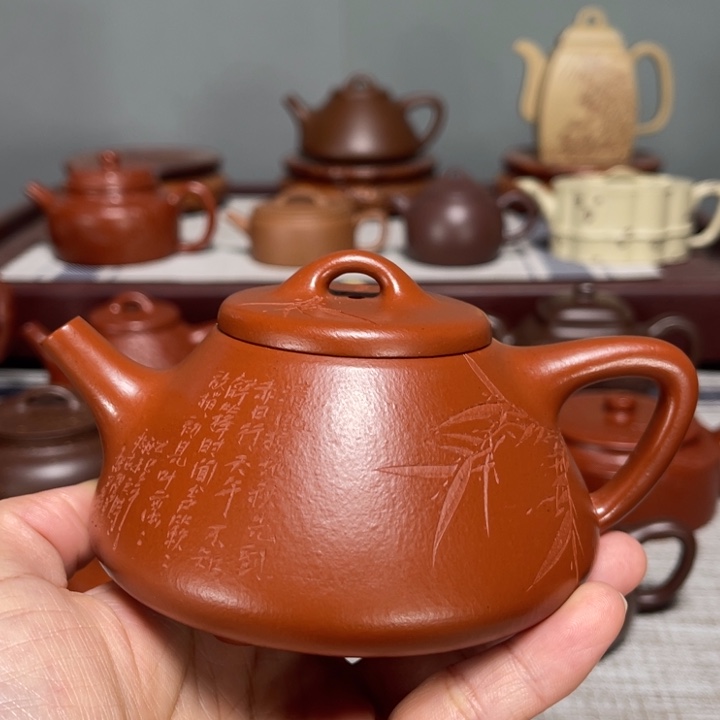 S***g茶壶紫砂全手工制作