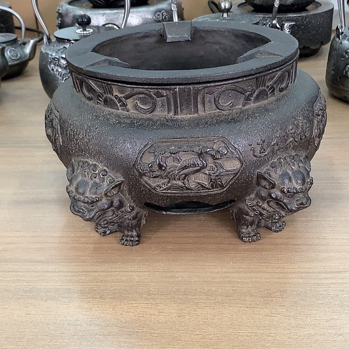1伍兽碳炉纯手工打造铸铁
