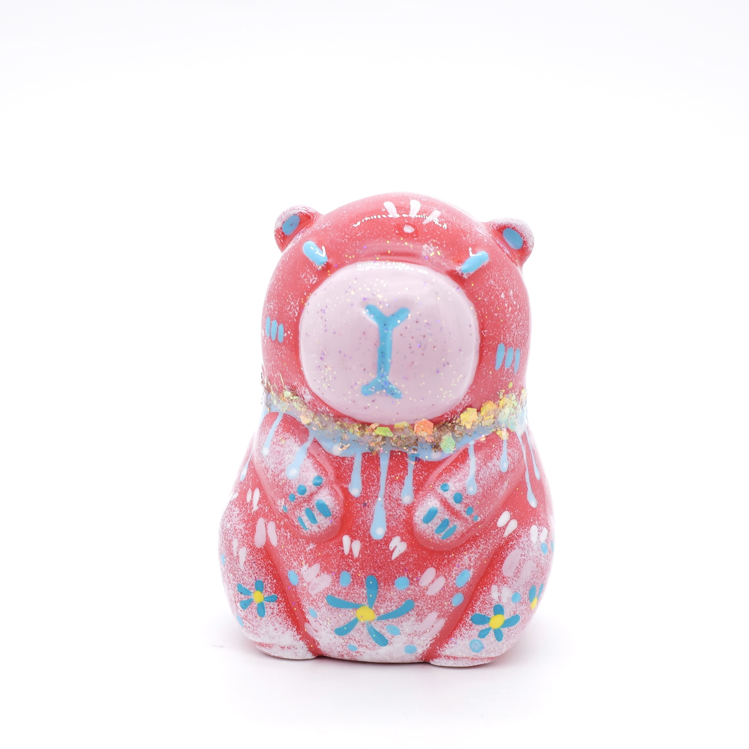 王甜心卡皮巴拉摆件 手工制作上色 石膏摆件 仅一件