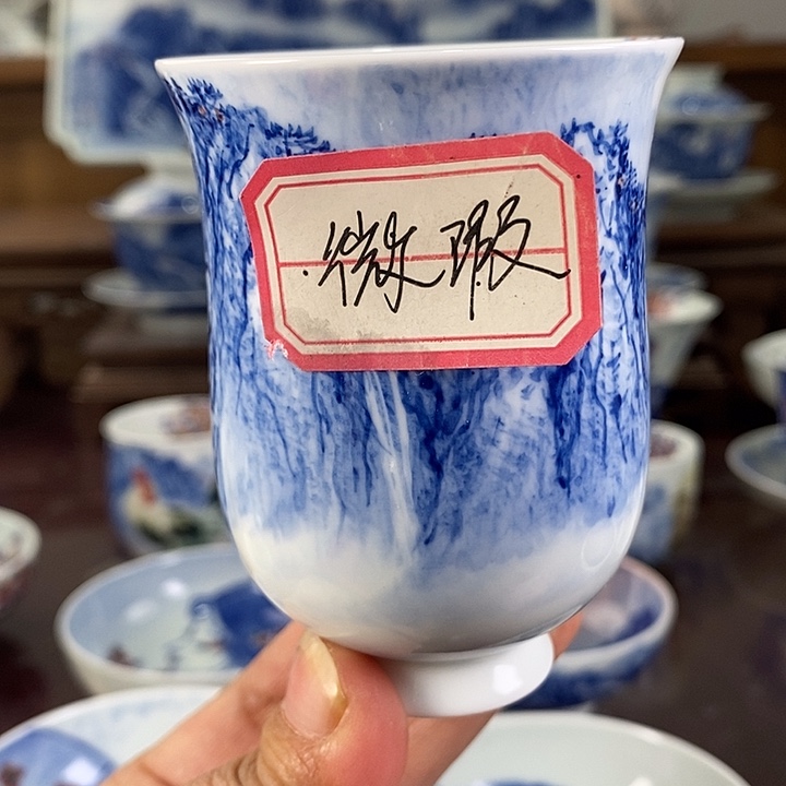 杯高*景德镇手工手绘陶瓷，高亮兴老师作品