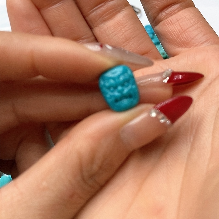 绿松石珠宝奇石未镶嵌