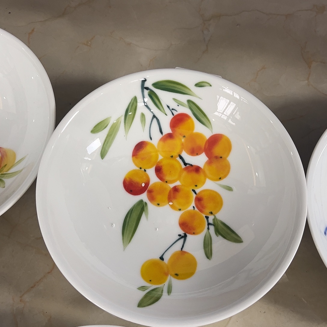 瓷片景德镇陶瓷手工手绘制作