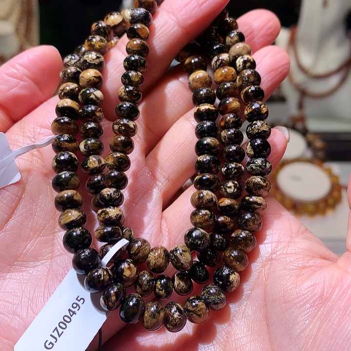 未镶嵌琥珀裸石林****店琥珀