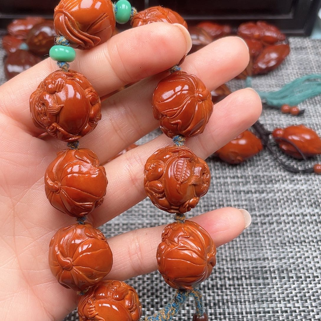 手串/手链橄榄核满****?财神22