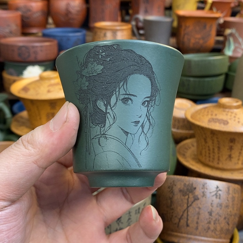 【闪购商品】紫砂杯子宜兴全手工紫砂杯