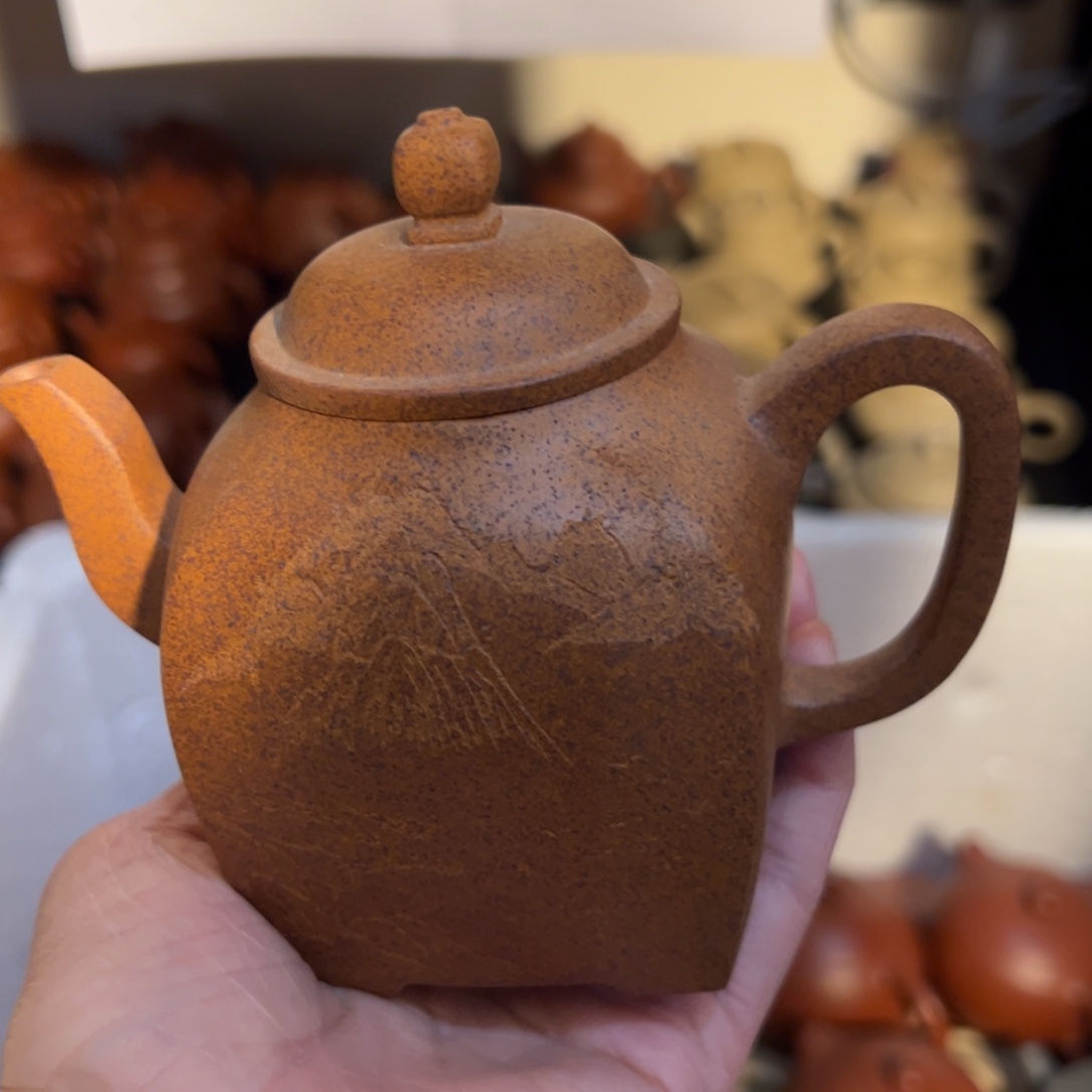 吉***姆茶壶紫砂宜兴紫砂壶高温烧瑕