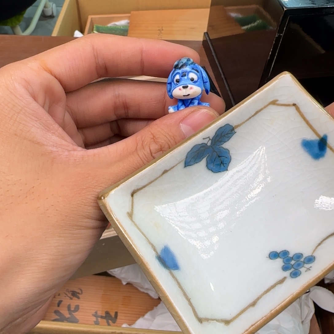 陶瓷孤品单件车里拍