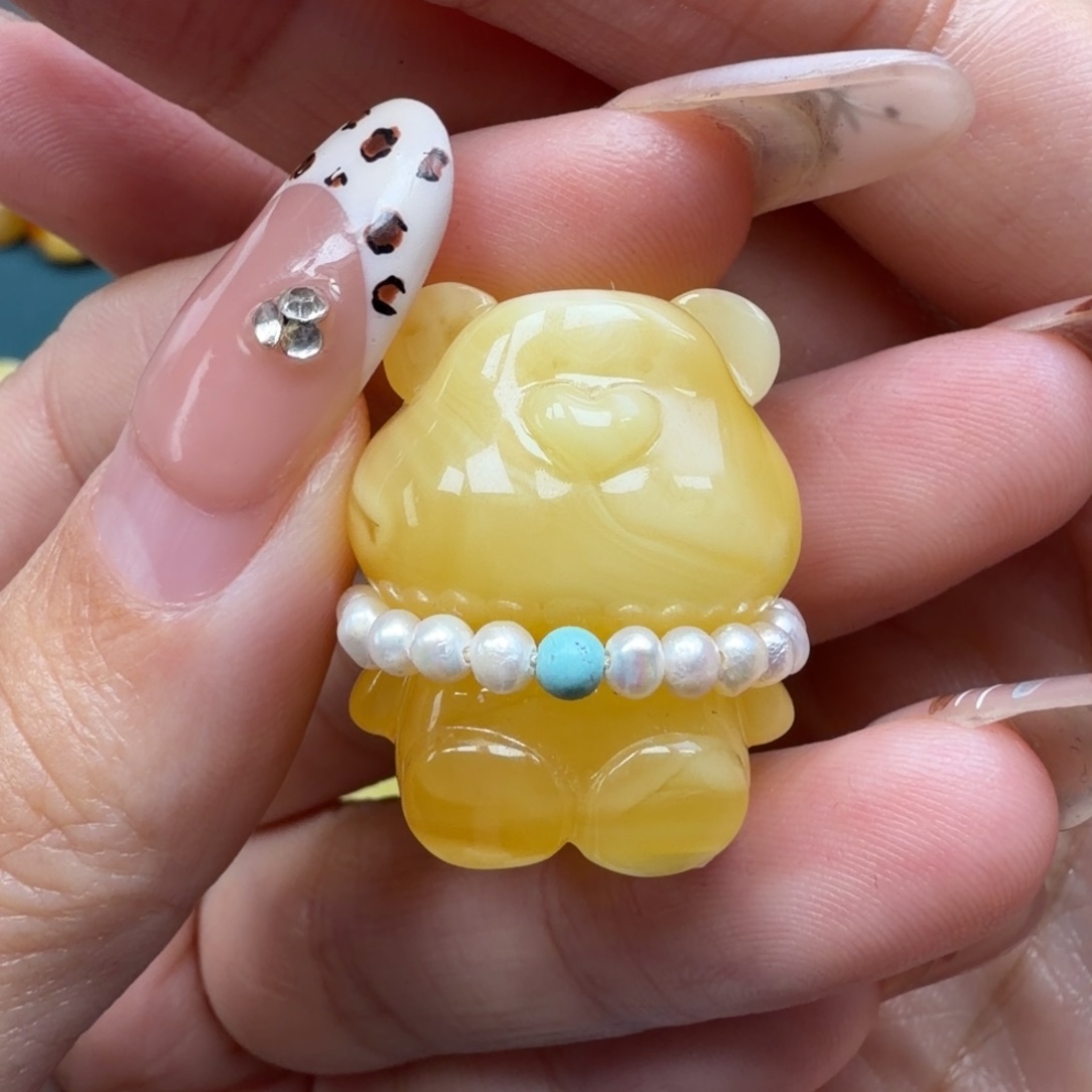 琥珀未镶嵌裸石蜜蜡