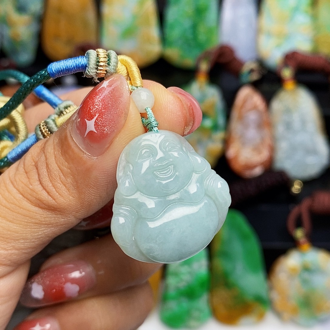 颈饰未镶嵌翡翠翡翠A货福利价
