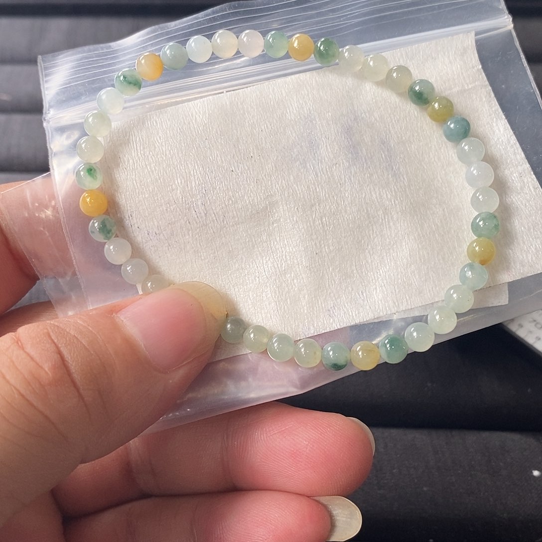 定制翡翠未镶嵌翡翠定制手链