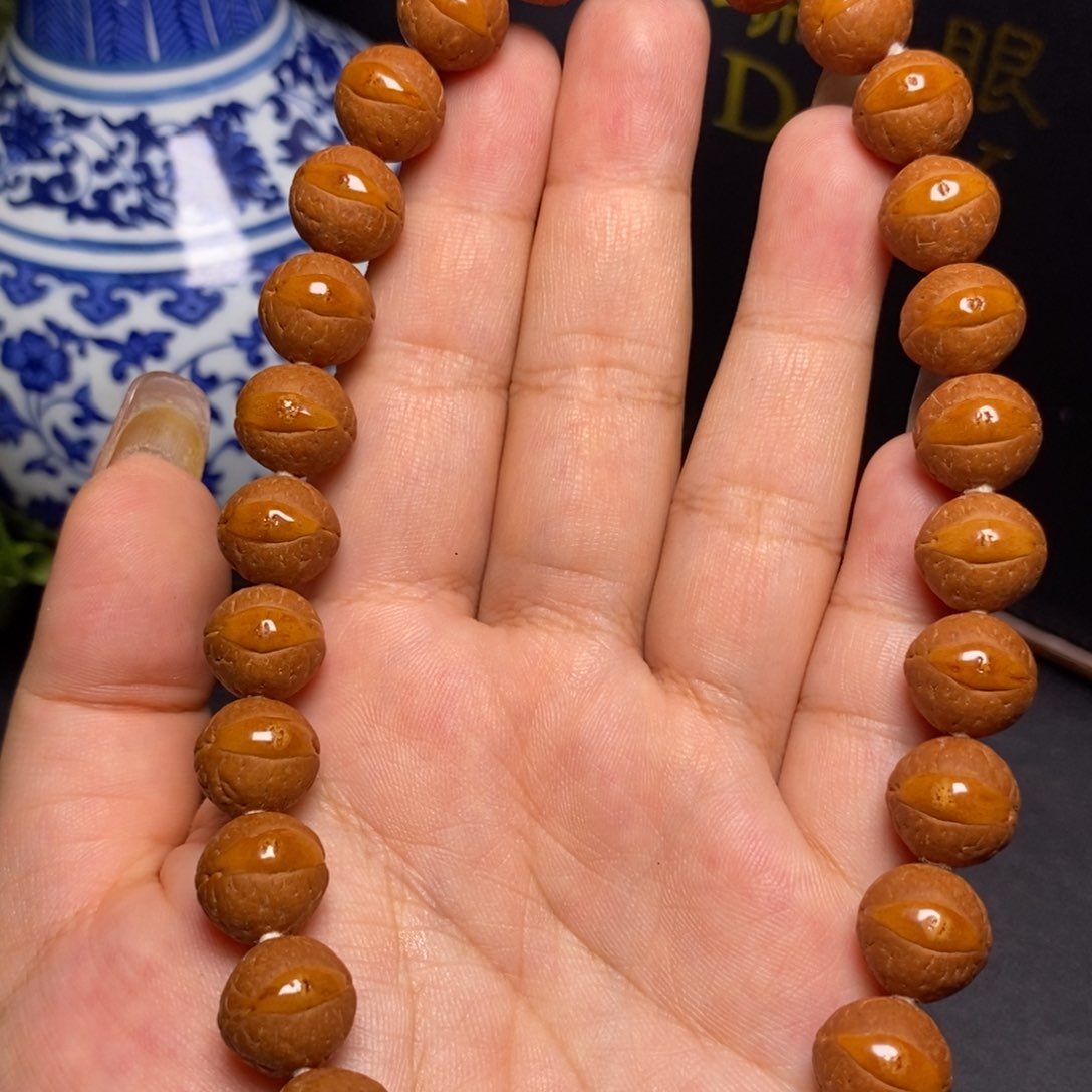 凤眼菩提手串尼泊尔