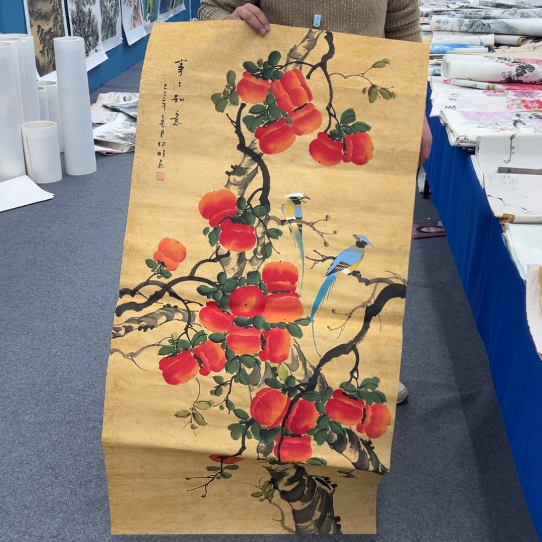国画国画纯手绘作品