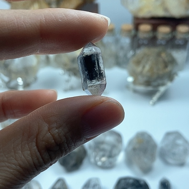 水晶颈饰未镶嵌糖心