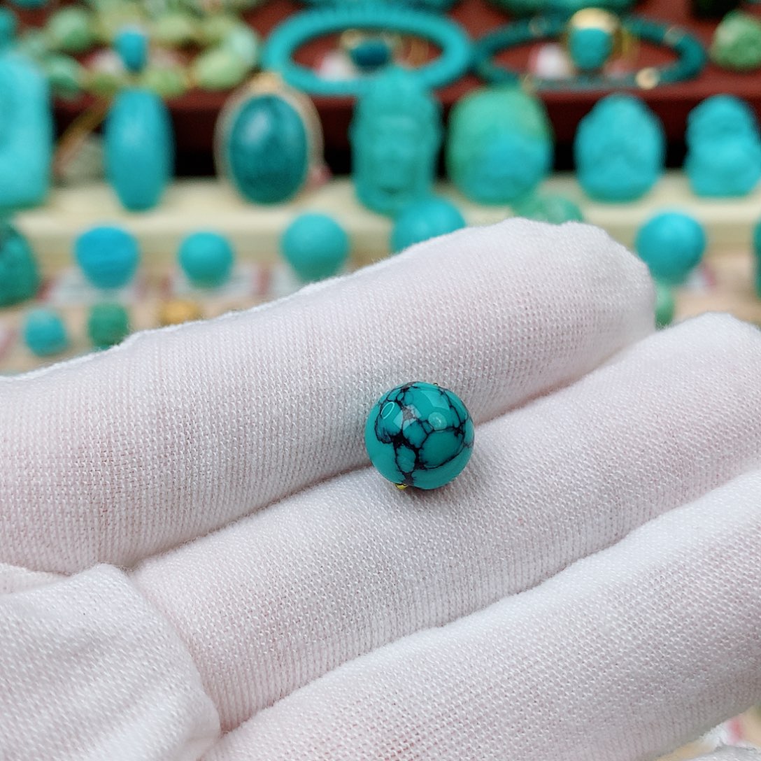 绿松石未镶嵌珠宝半成品