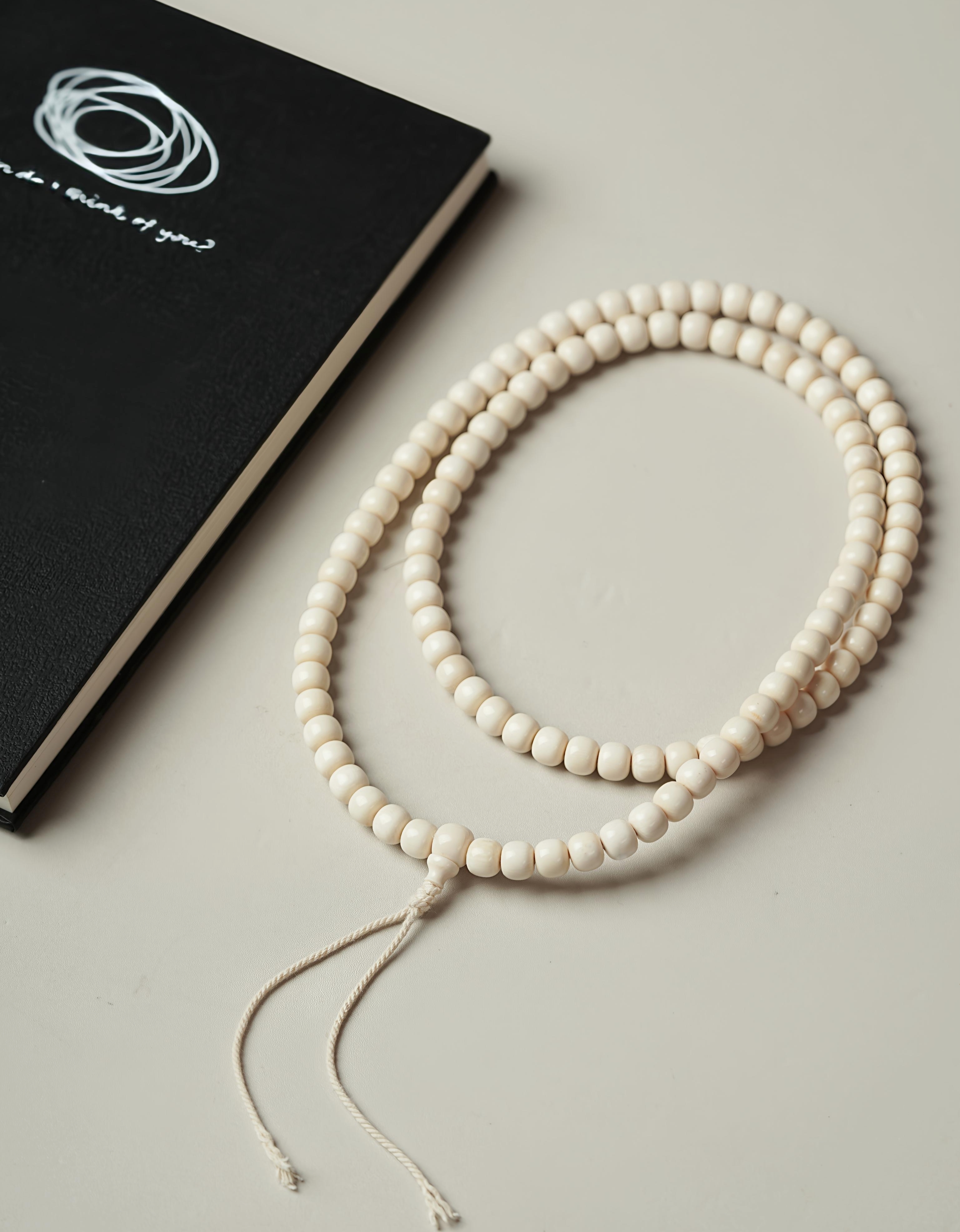 天然保真原色猛犸牙精品满纹老型手链项链锁骨链脖挂男女款百搭