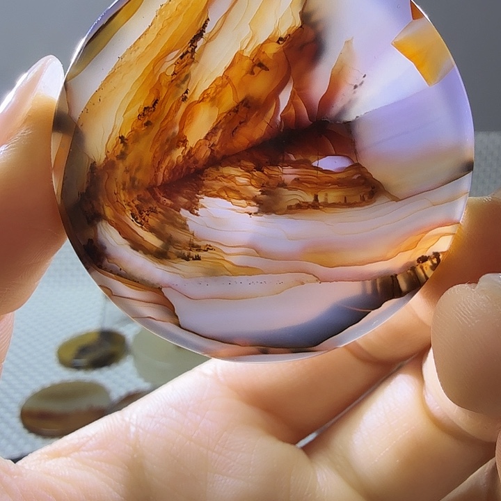 玛瑙/玉髓未镶嵌吊坠(不含链)21