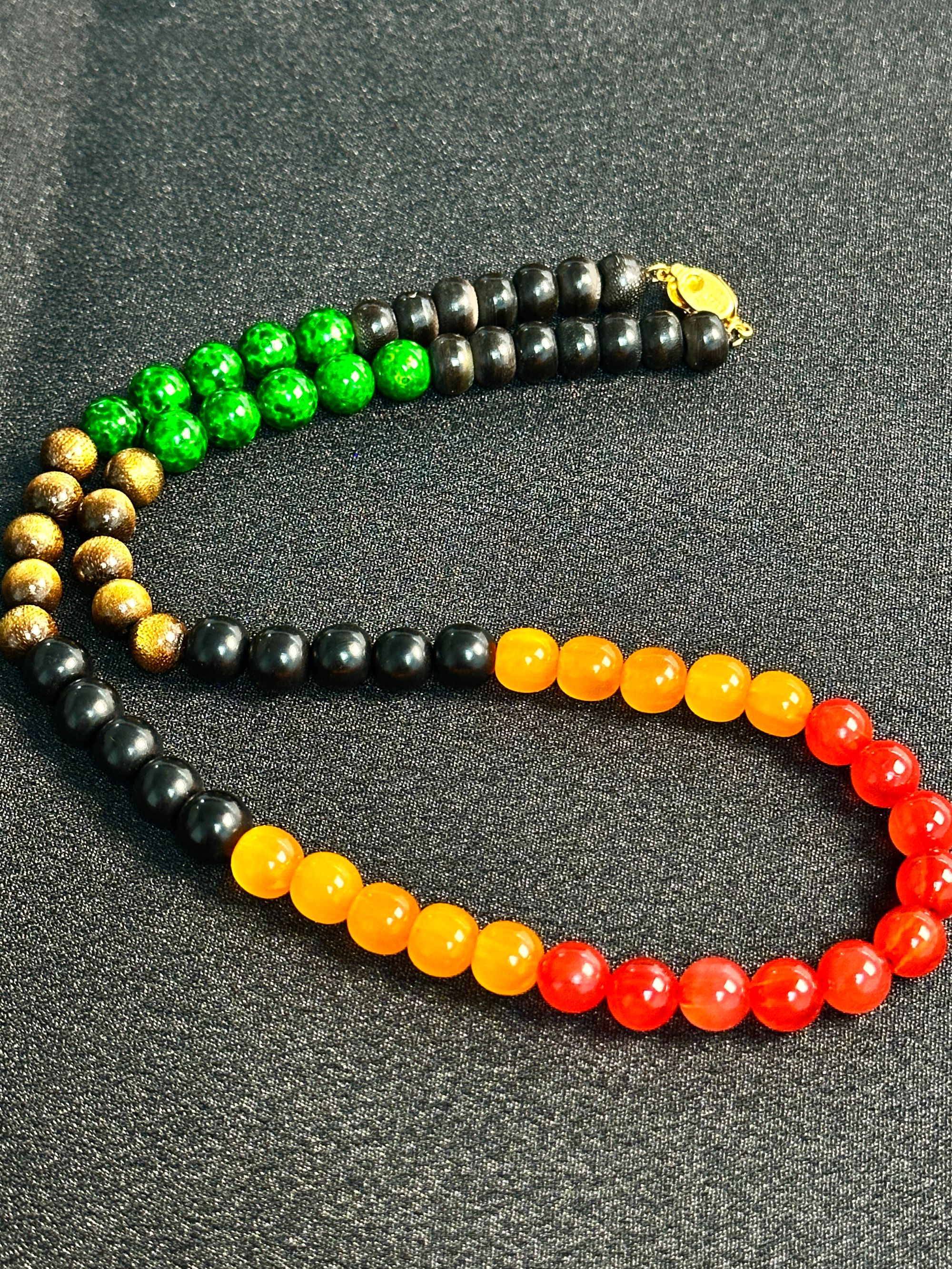 五行多宝有机多宝项链