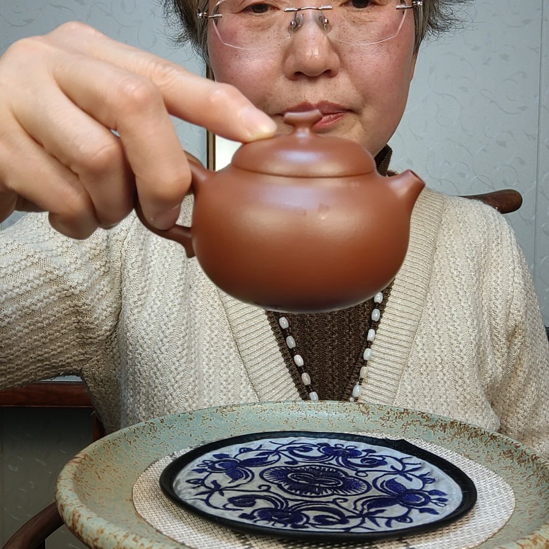 紫砂茶壶大红袍灵鸟150毫升左右