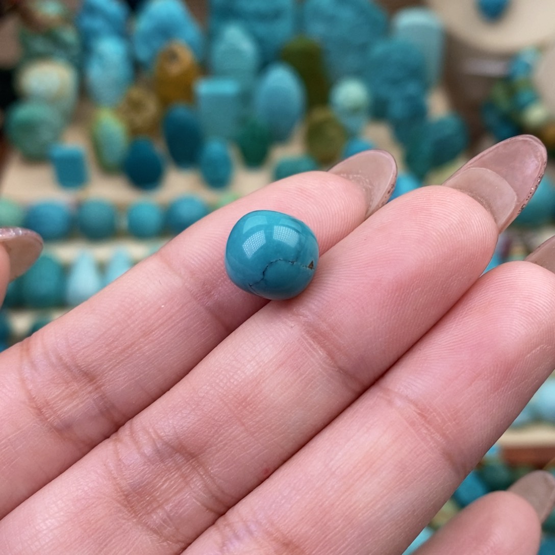 绿松石珠宝奇石未镶嵌