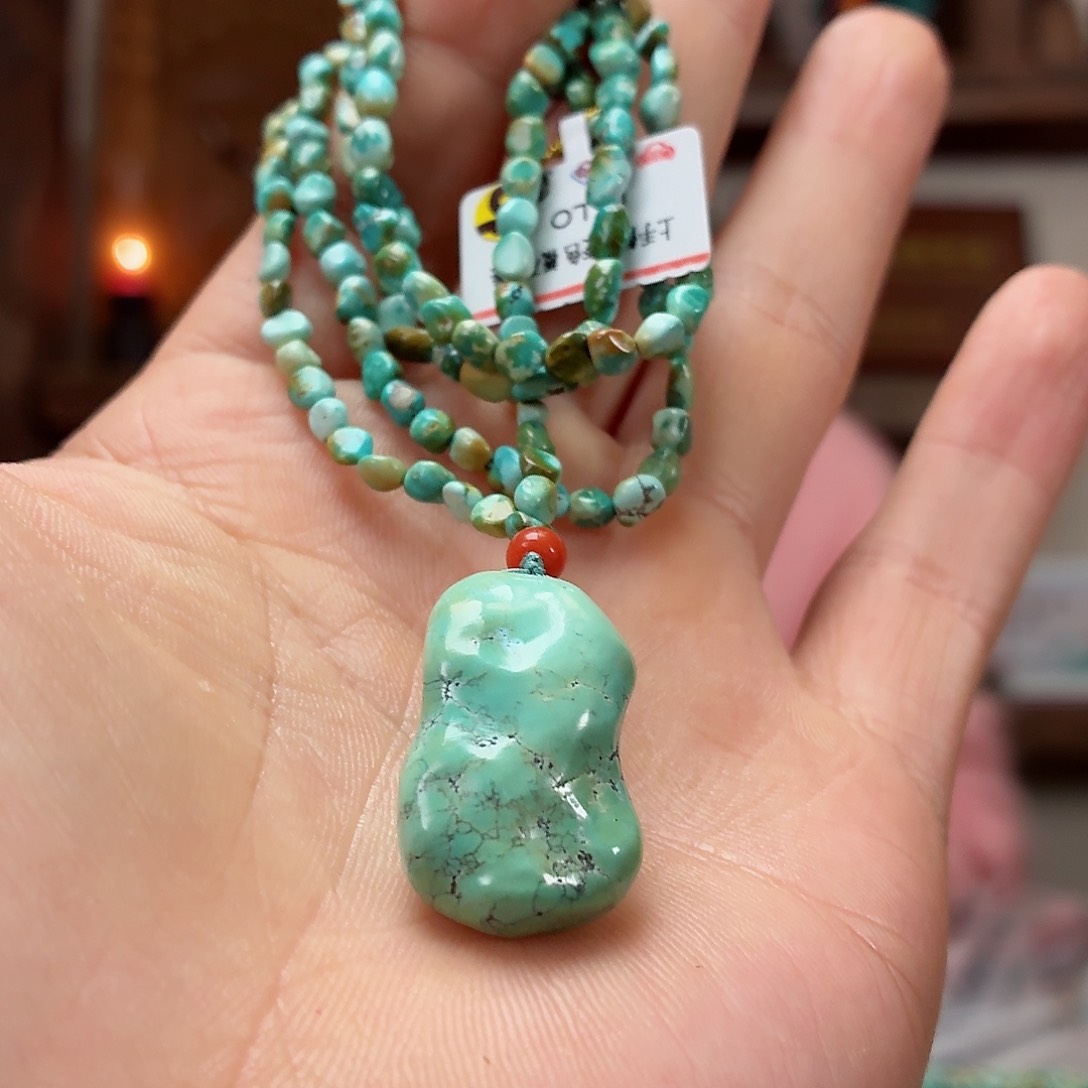 未镶嵌绿松石珠宝奇石