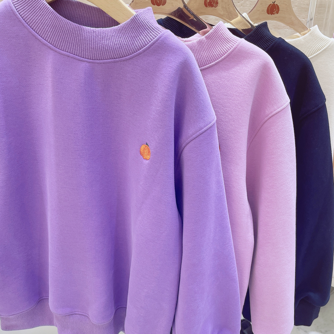 2199儿童小南瓜刺绣卫衣