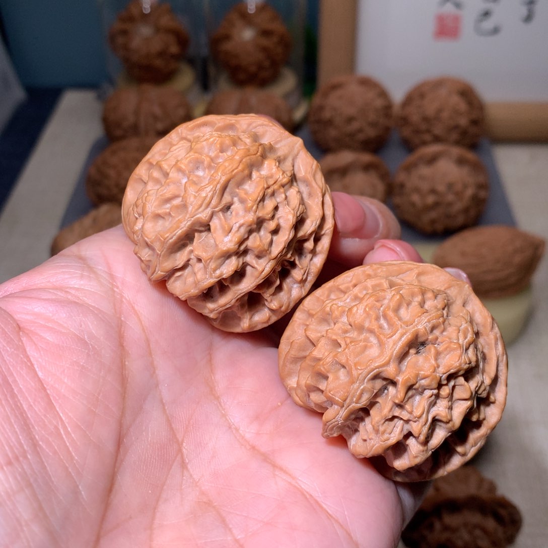 文玩核桃把件苹果