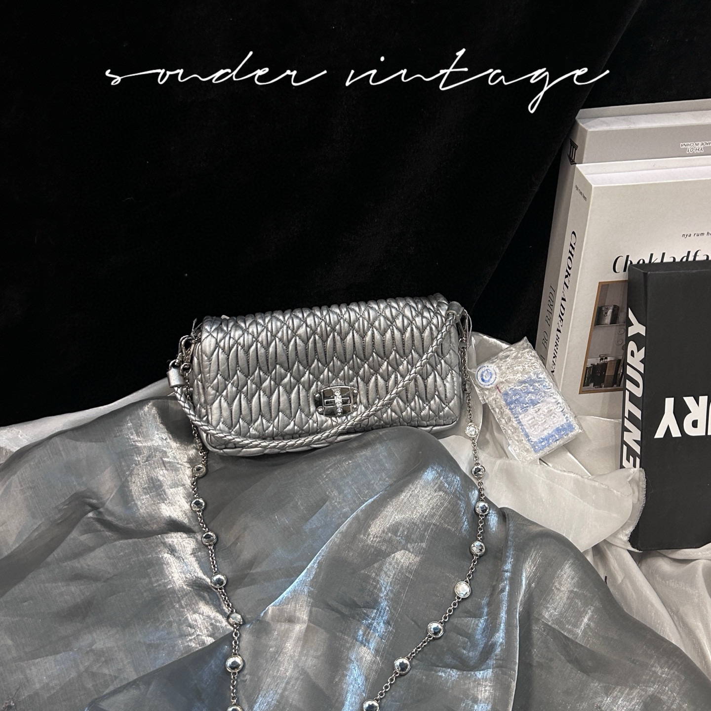 95新 MIU MIU/缪缪 Miumiu斜挎包