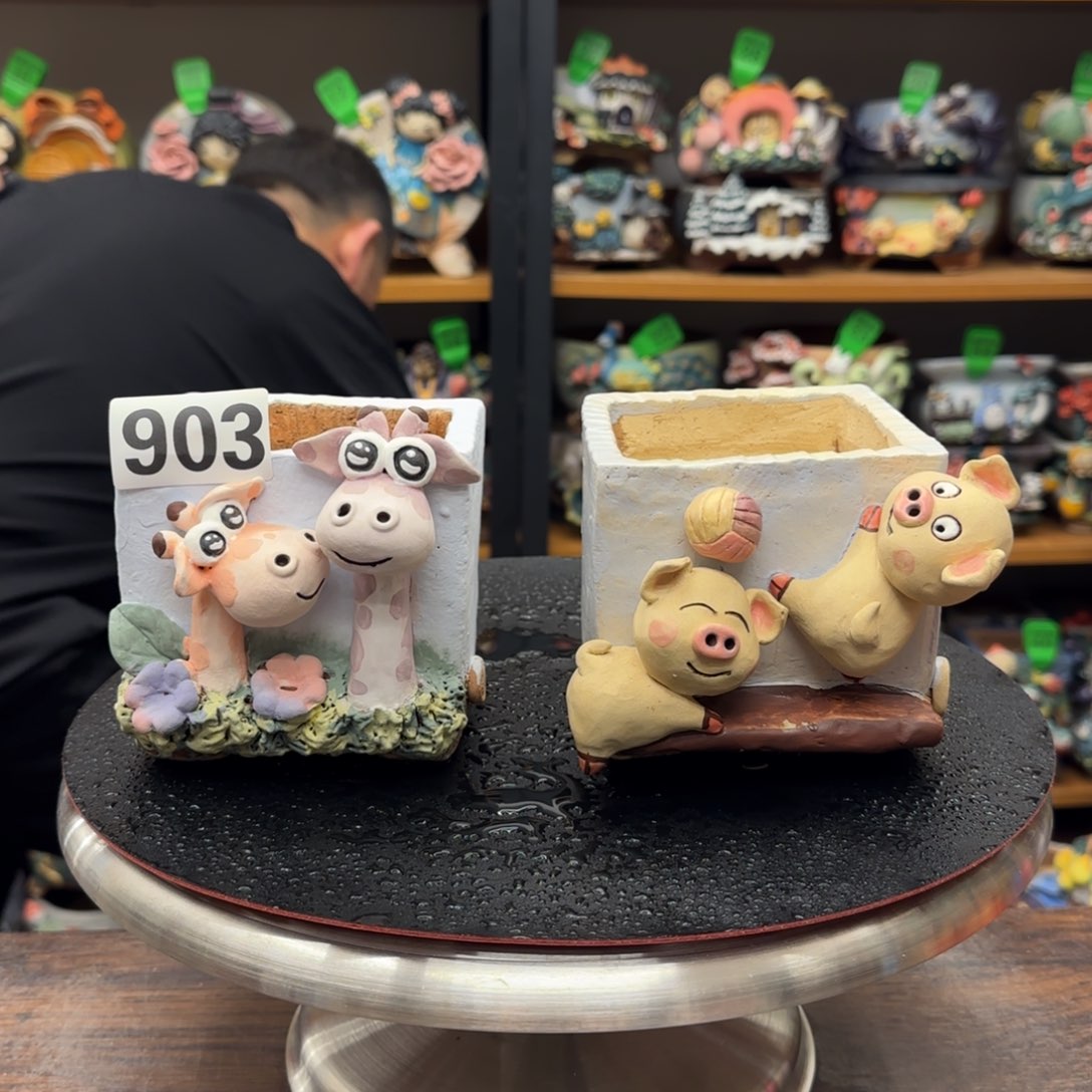 【闪购商品】陶瓷粗陶手捏