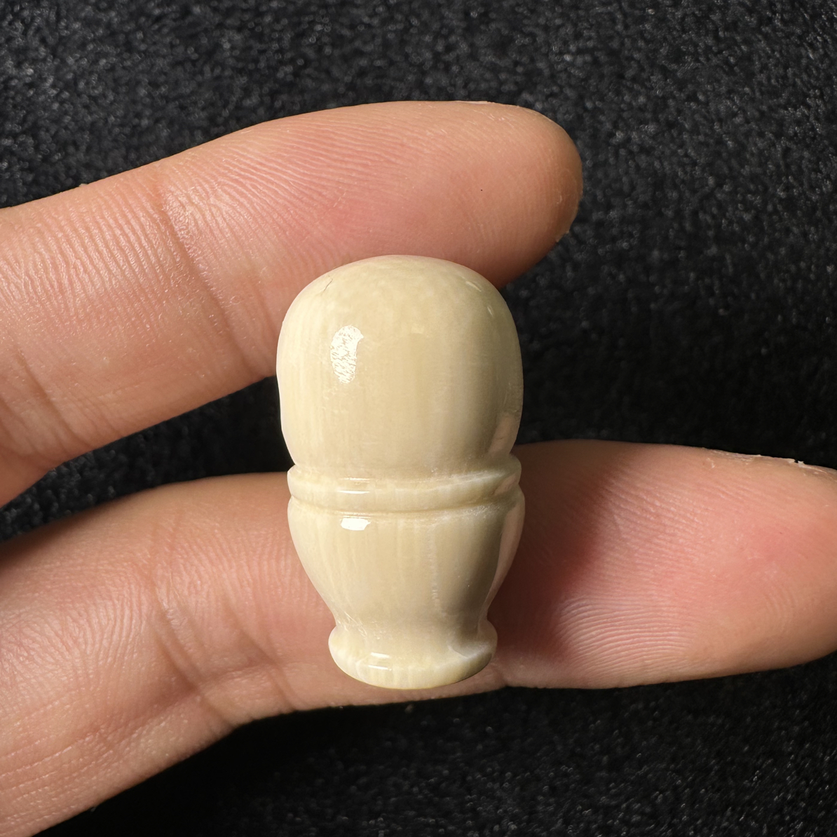 F333猛犸象牙对孔15*26mm奶嘴三通冰料果冻料