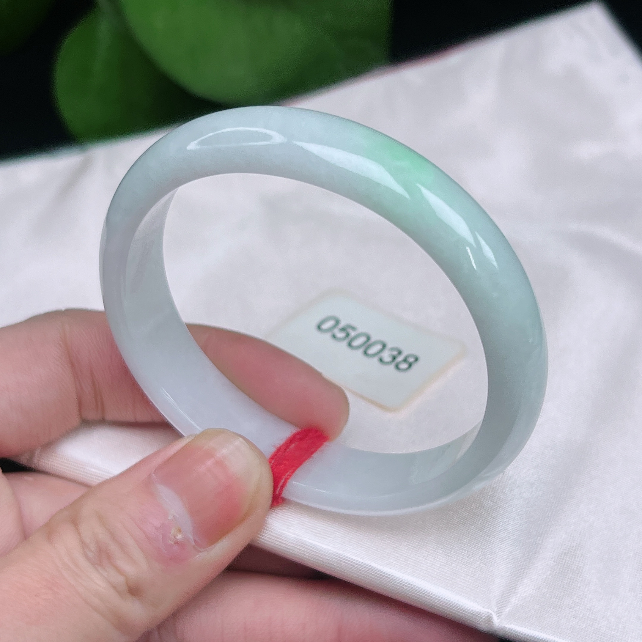 【可铱翡翠手镯】缅甸天然翡翠a货手镯，圈53（0038）贵