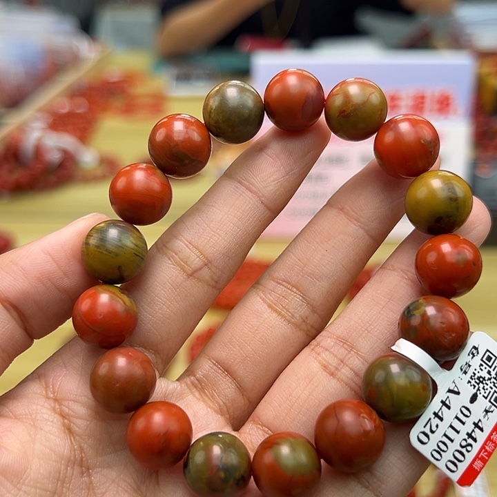 南红玛瑙多样性发一，卡12mm未镶嵌