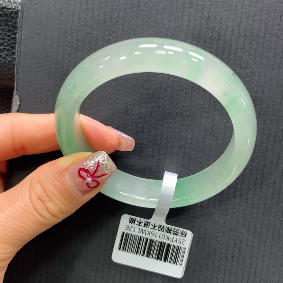 石英质玉手镯未镶嵌➕艳艳55.7